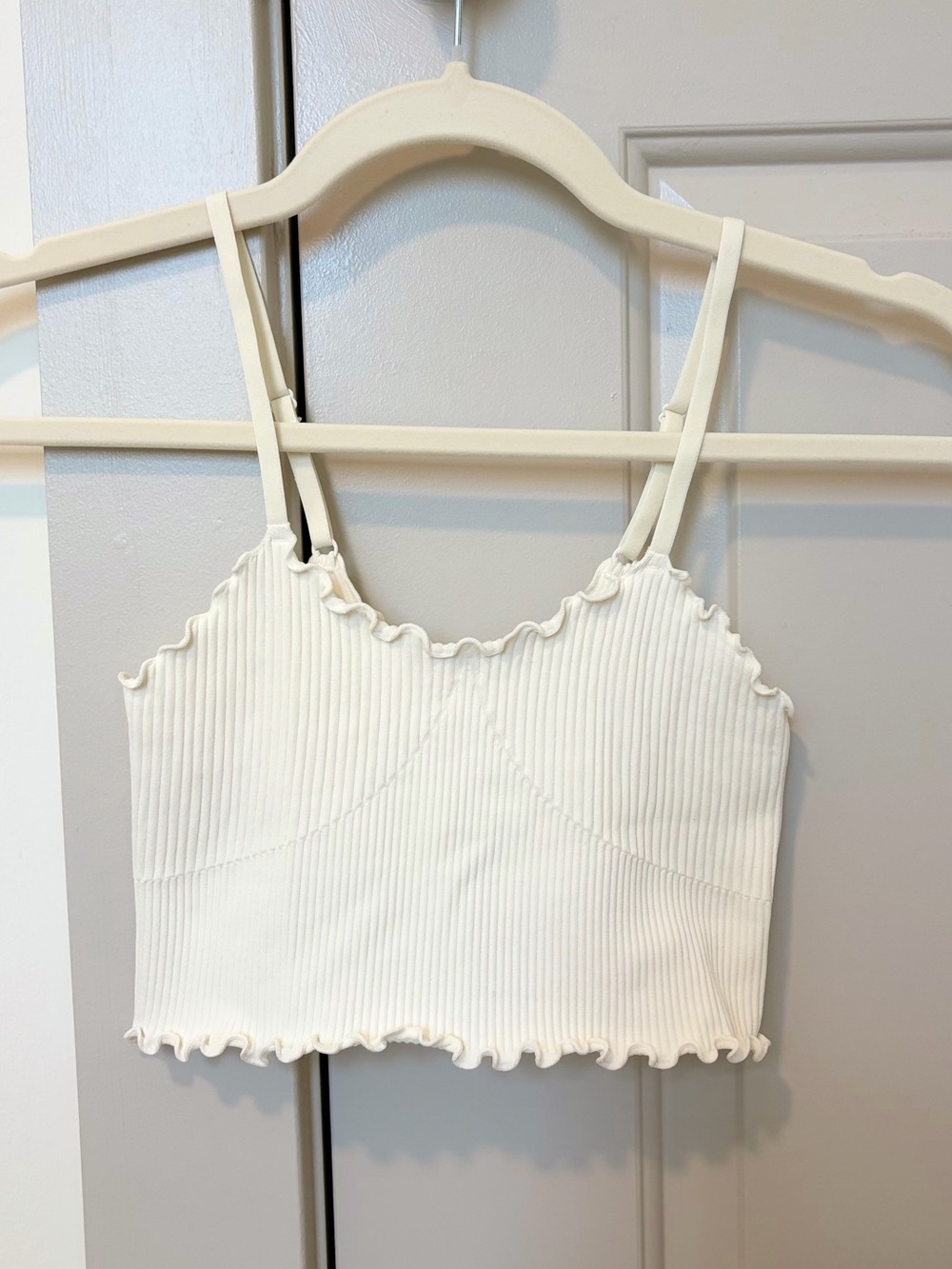 Aerie Seamless Rib Corset Bra Top